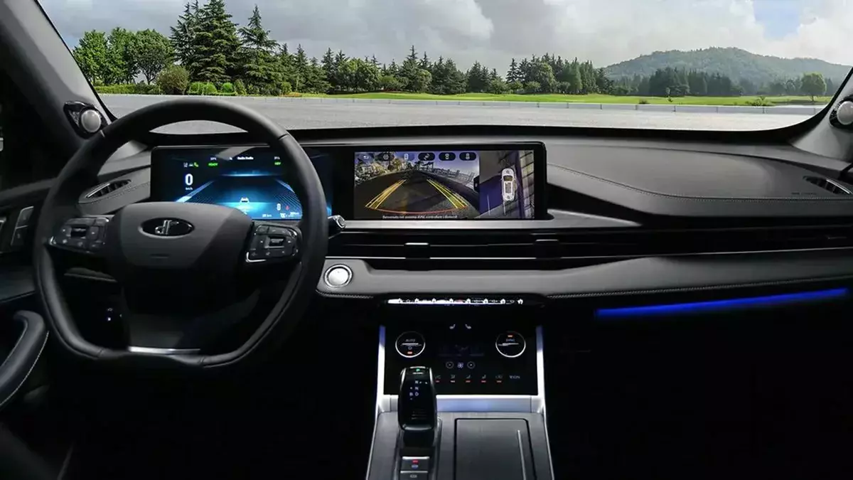 SUV DR 6 PHEV 2024 widok wnętrza