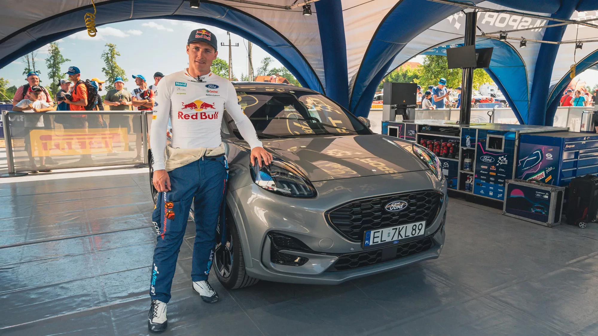 Ford Puma 2024 / Rajd Polski / WRC / Adrien Fourmaux