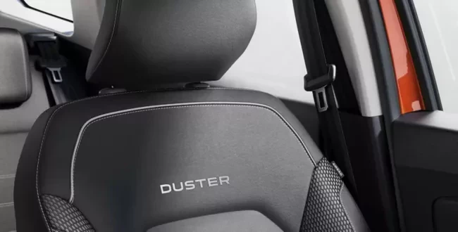 Fotele SUV Dacia Duster MY2023