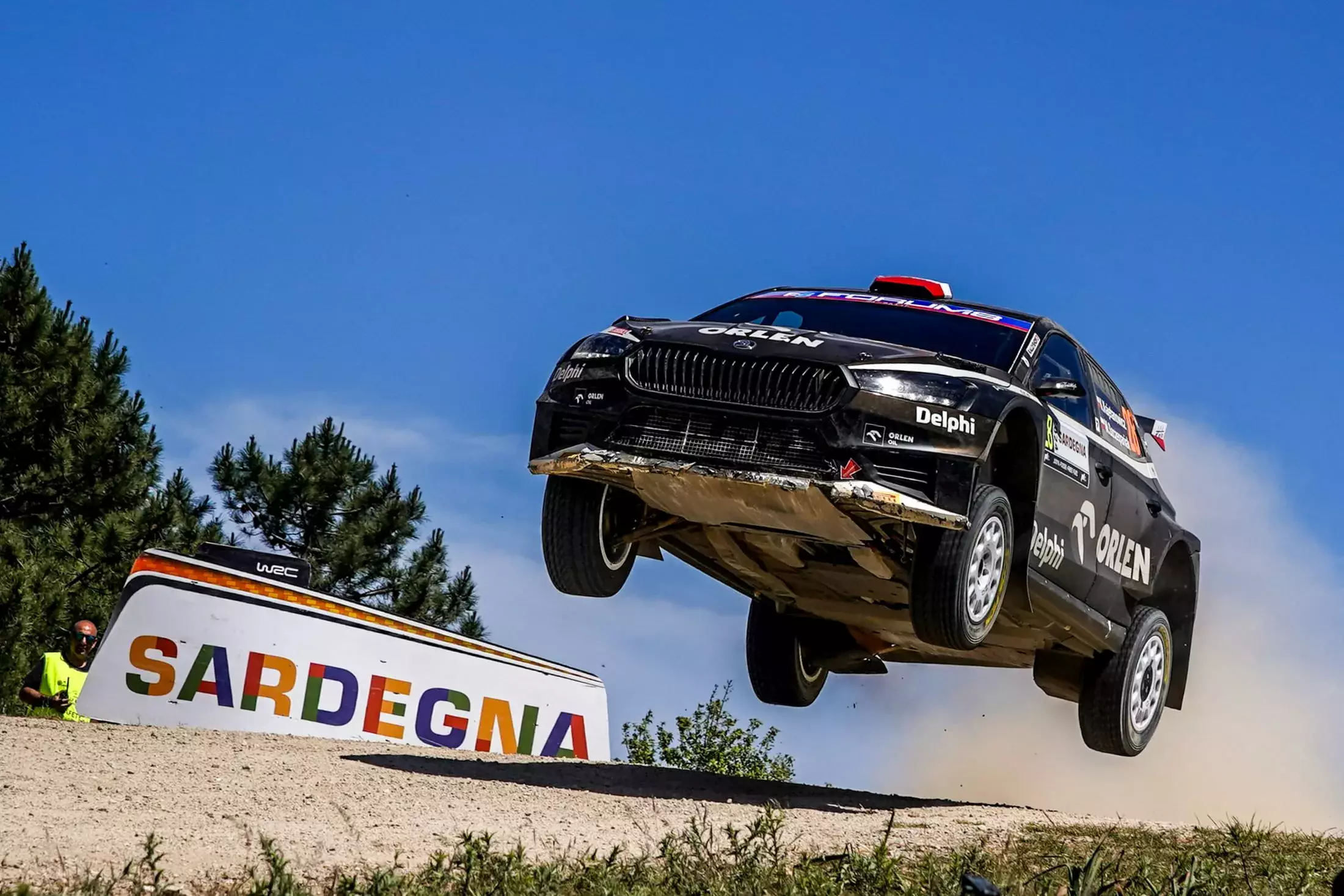 Kajetan Kajetanowicz Maciej Szczepaniak ORLEN Rally Team Rajd Sardynii WRC