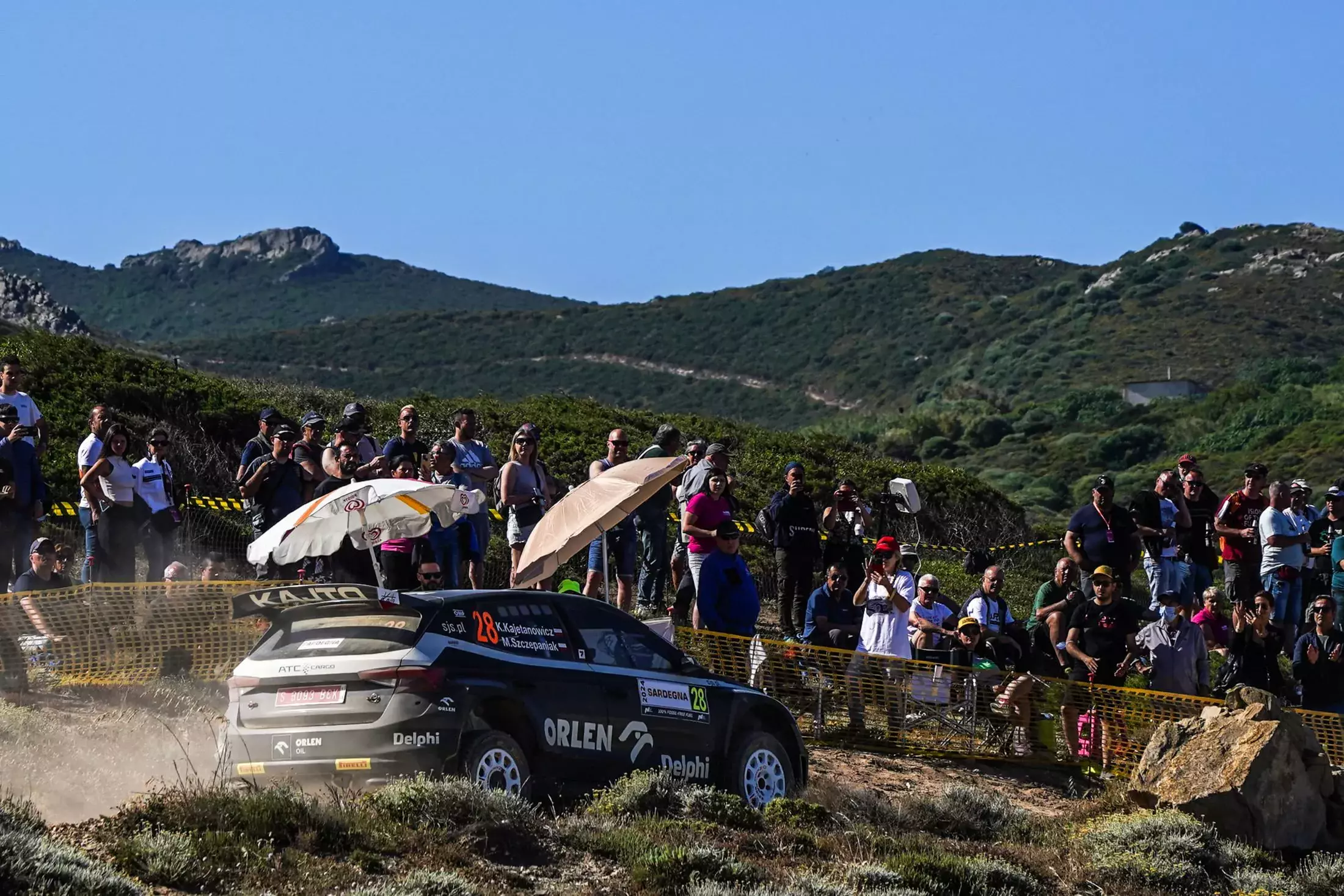 Kajetan Kajetanowicz ORLEN Rally Team Rajd Sardynii WRC Maciej Szczepaniak Ott Tanak
