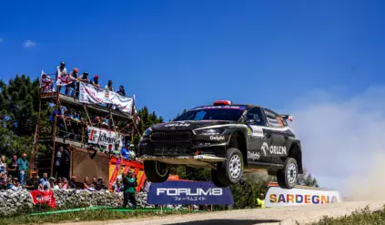 Kajetan Kajetanowicz ORLEN Rally Team Rajd Sardynii WRC Maciej Szczepaniak Ott Tanak