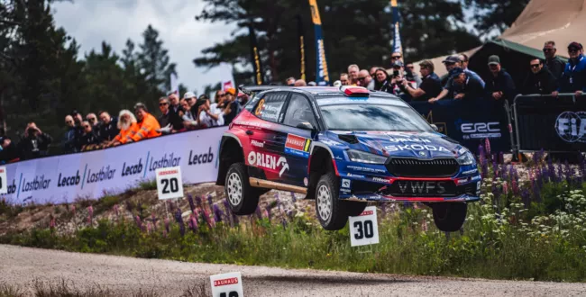 Miko Marczyk ORLEN Team Królewski Rajd Skandynawii ERC