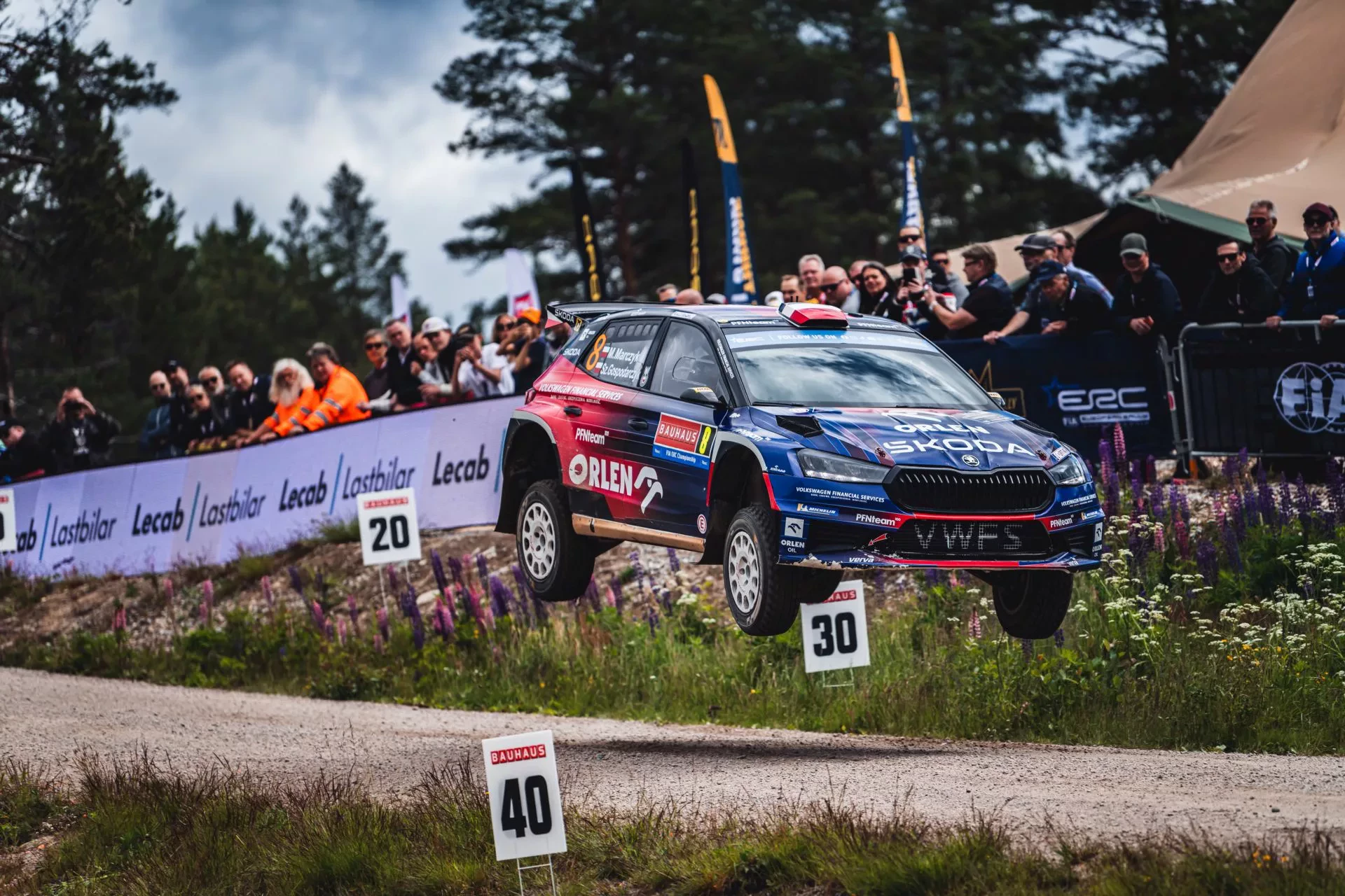 Miko Marczyk ORLEN Team Królewski Rajd Skandynawii ERC