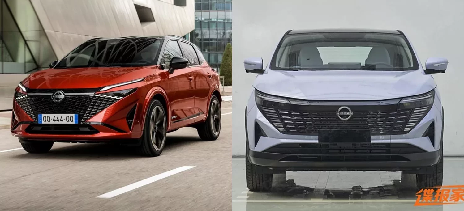 Nissan Qashqai odnowiony SUV w Europie i Chinach