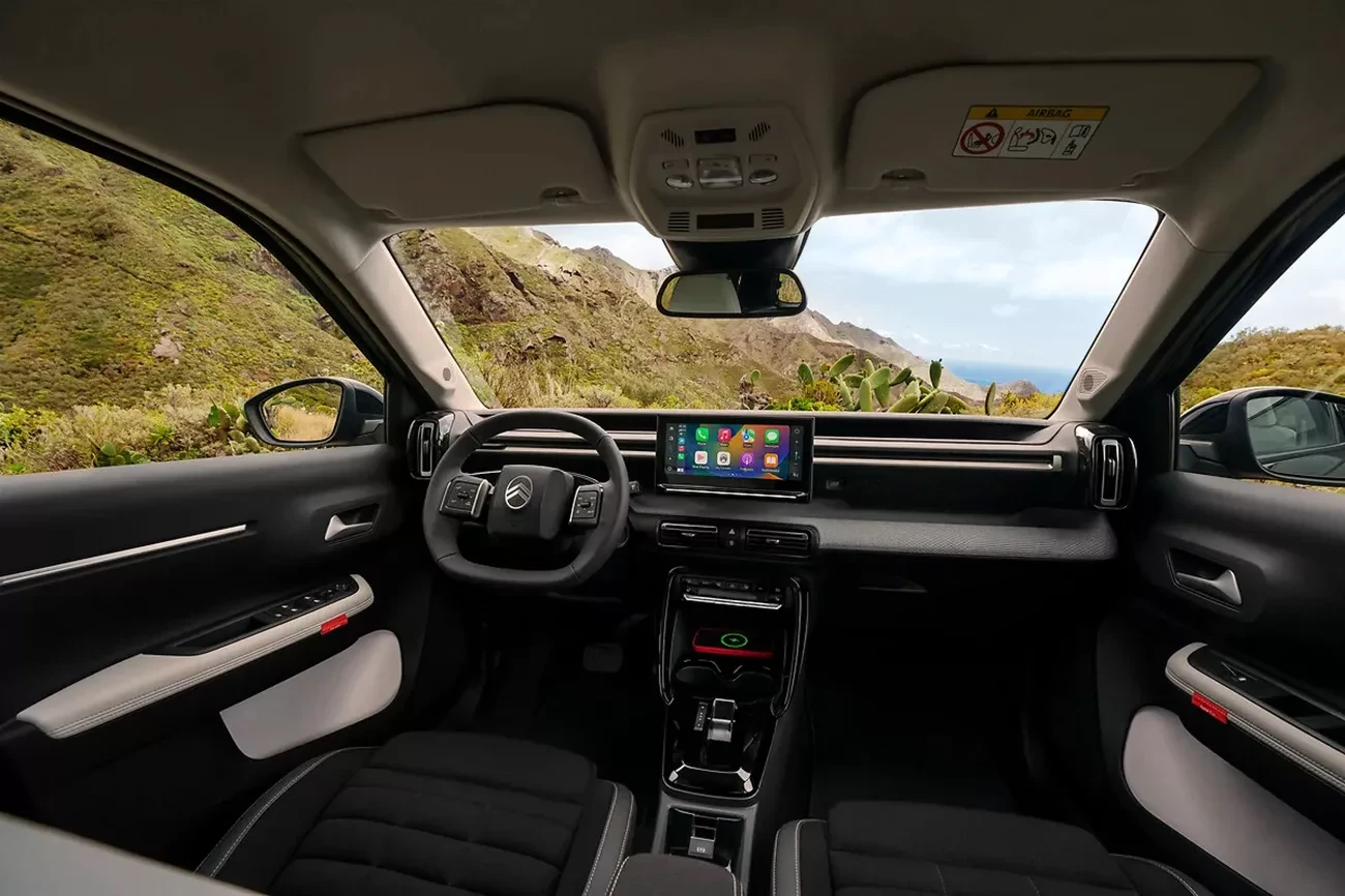 Nowy Citroen C3 Aircross widok wnętrza