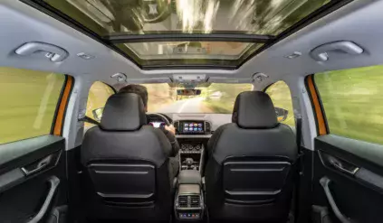 SUV Skoda Karoq wnętrze