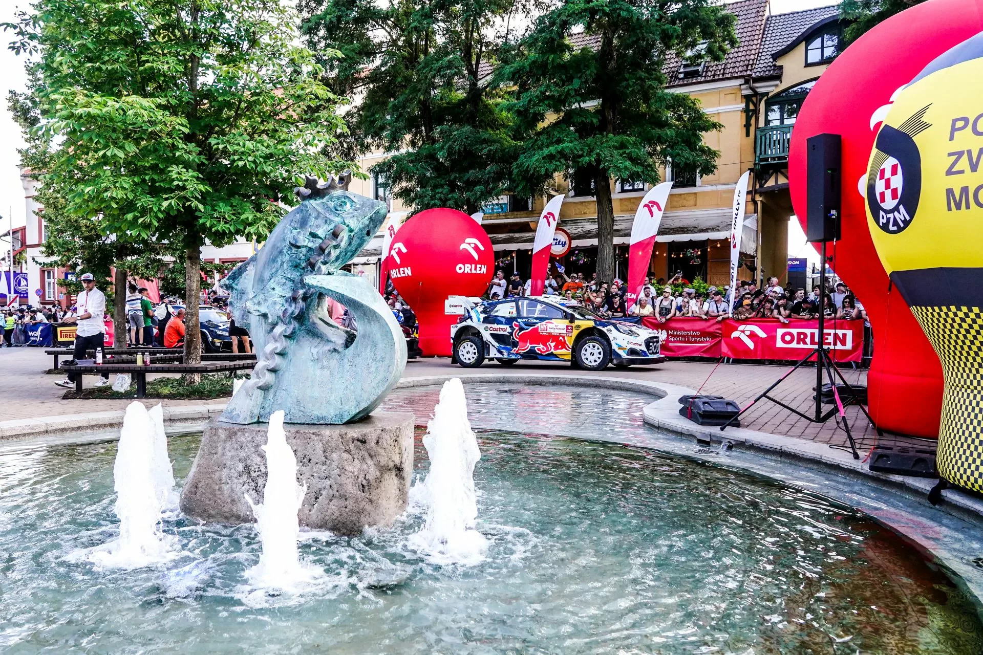 WRC Rajd Polski ORLEN Team Kajetan Kajetanowicz Mikołaj Miko Marczyk