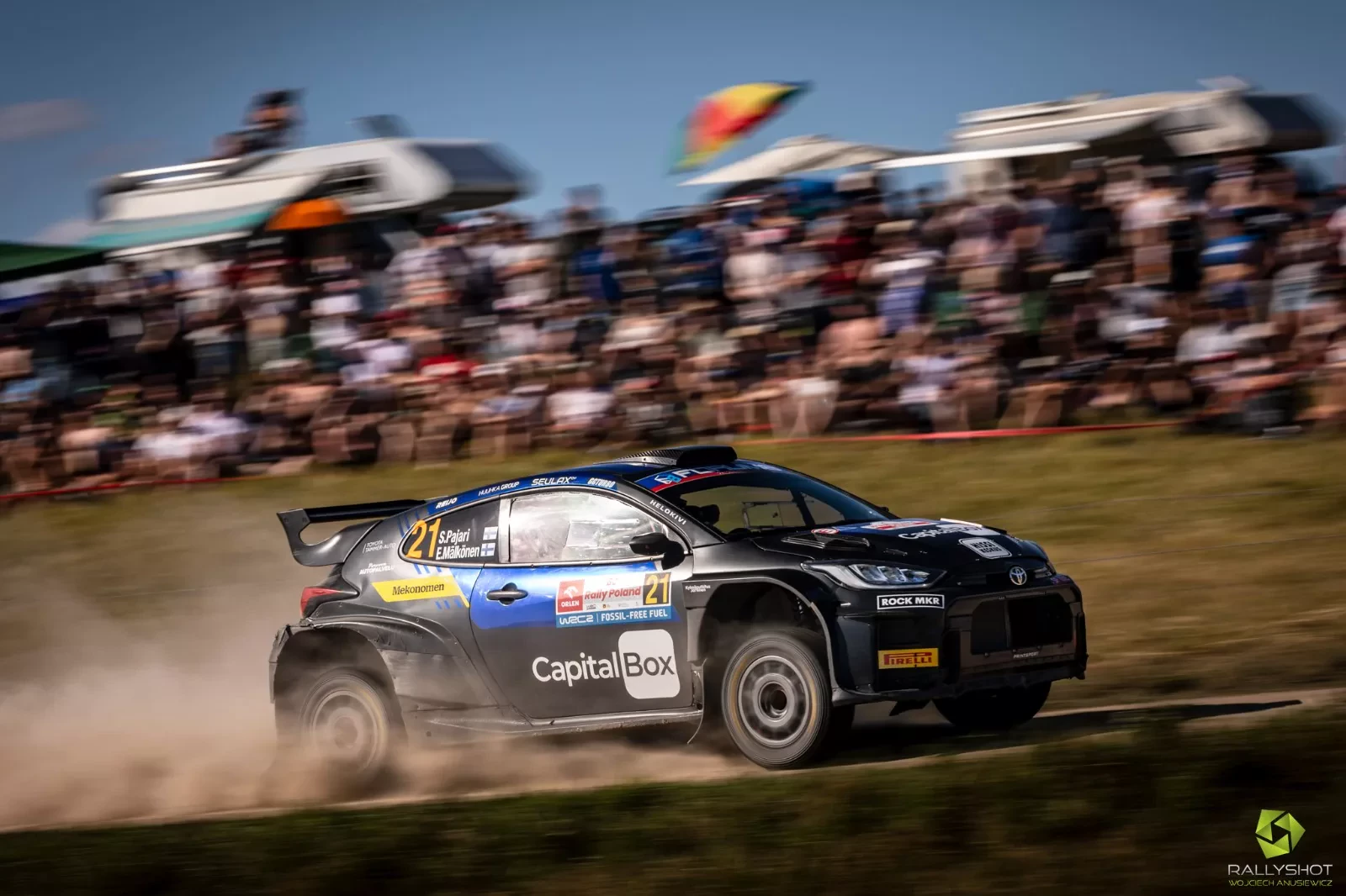 WRC Rajd Polski ORLEN Team Mikołaj Miko Marczyk Kajetan Kajetanowicz