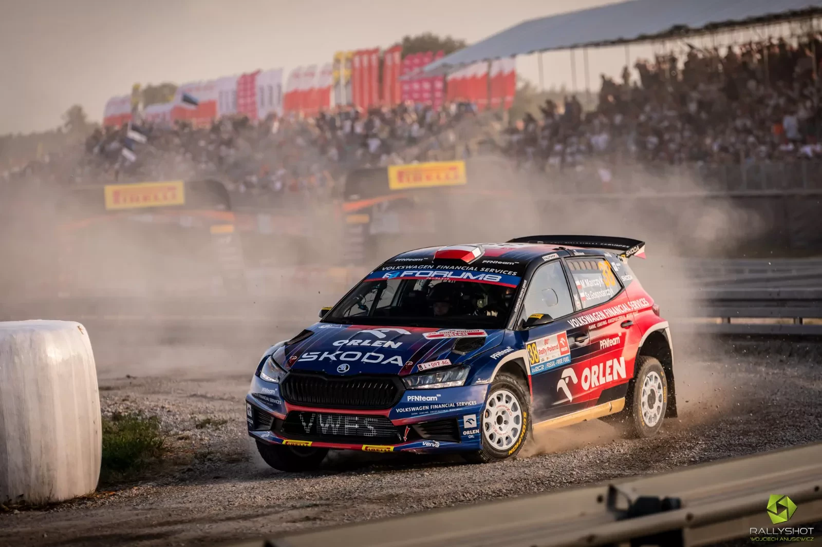 WRC Rajd Polski ORLEN Team Mikołaj Miko Marczyk Kajetan Kajetanowicz