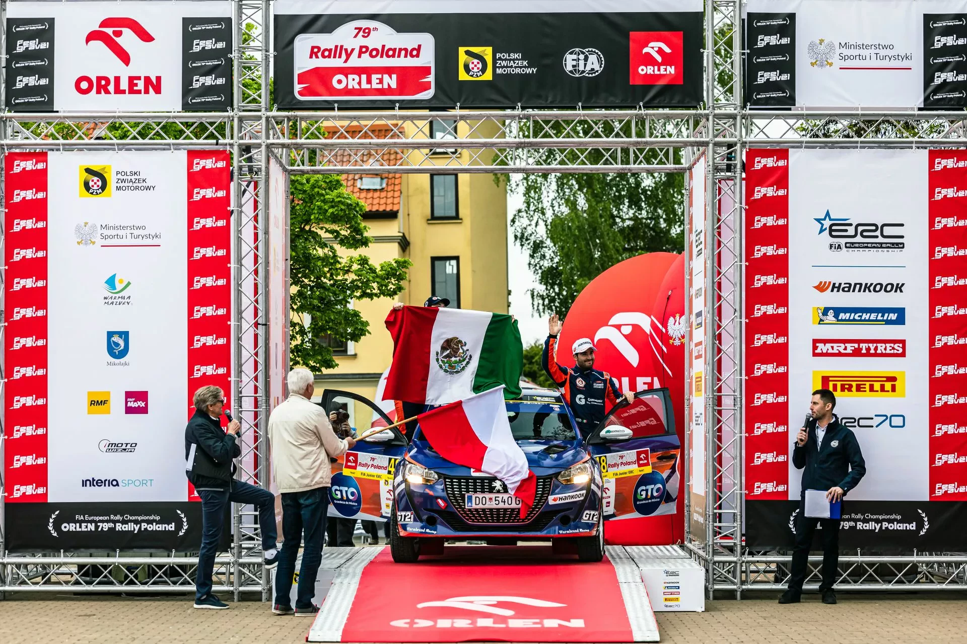 ORLEN 80. Rajd Polski WRC trasa lista zgłoszeń harmonogram ORLEN Team Miko Marczyk Kajetan Kajetanowicz