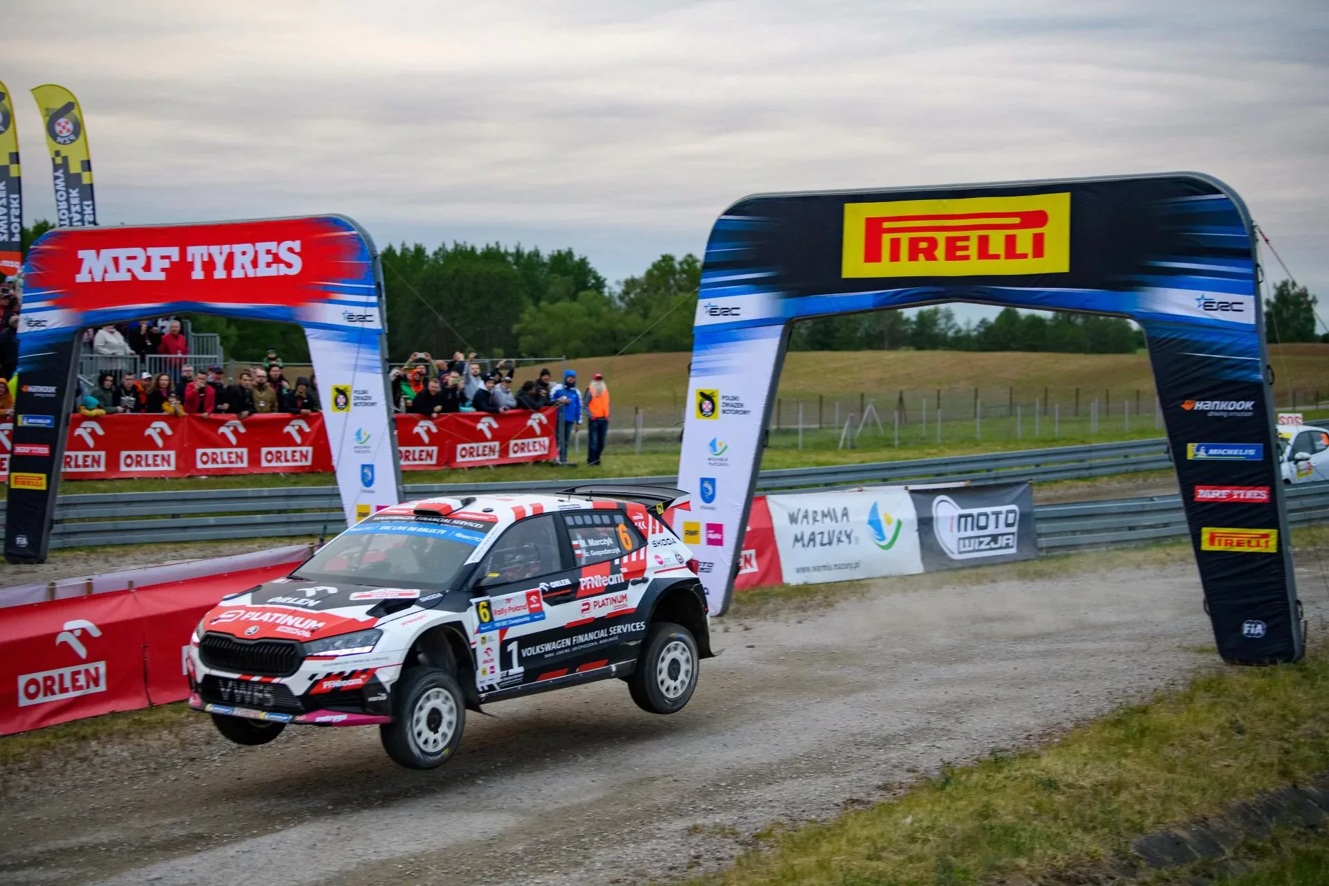 ORLEN 80. Rajd Polski WRC trasa lista zgłoszeń harmonogram ORLEN Team Miko Marczyk Kajetan Kajetanowicz