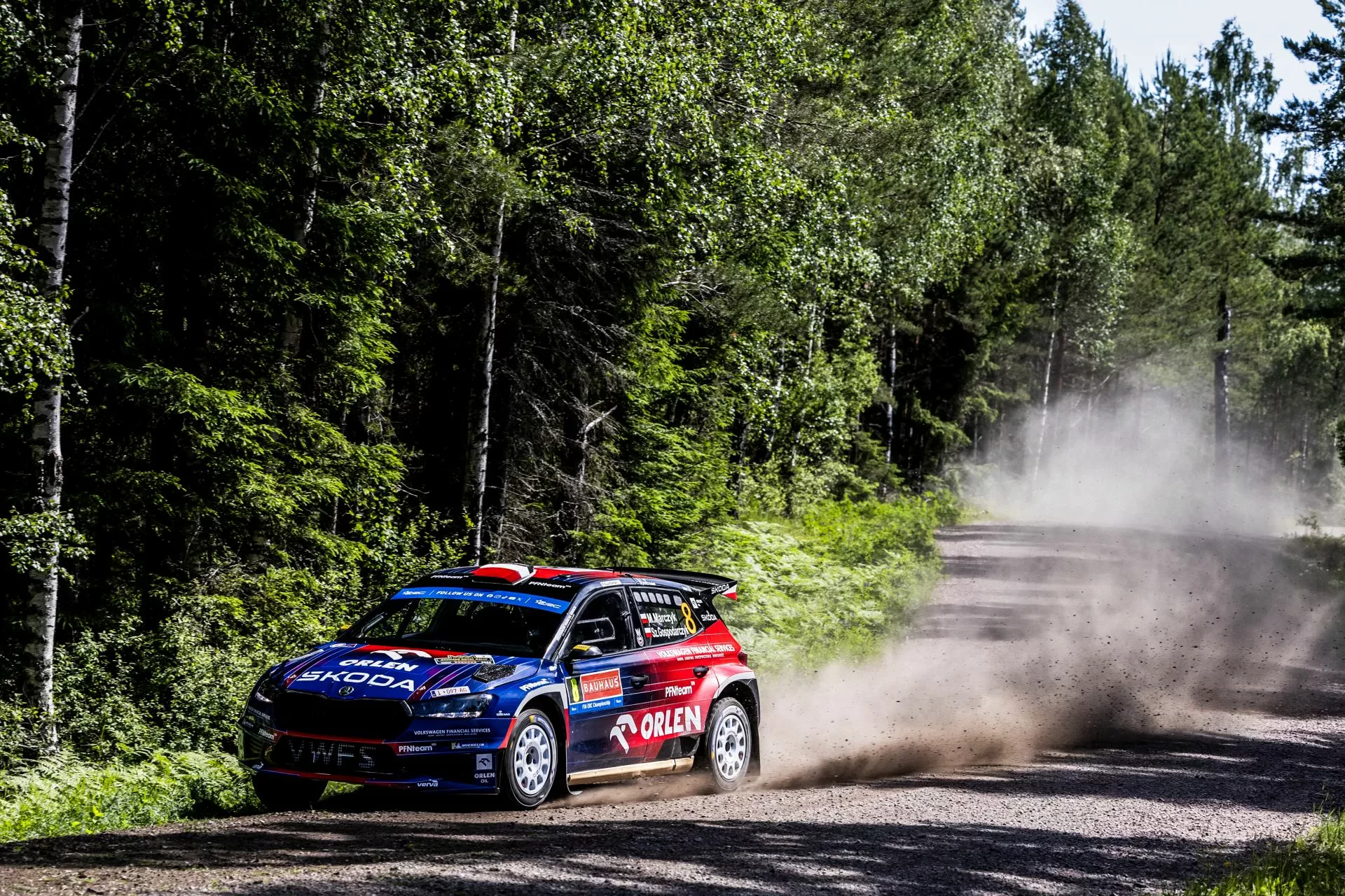 rajd skandynawii erc mikołaj miko marczyk orlen team