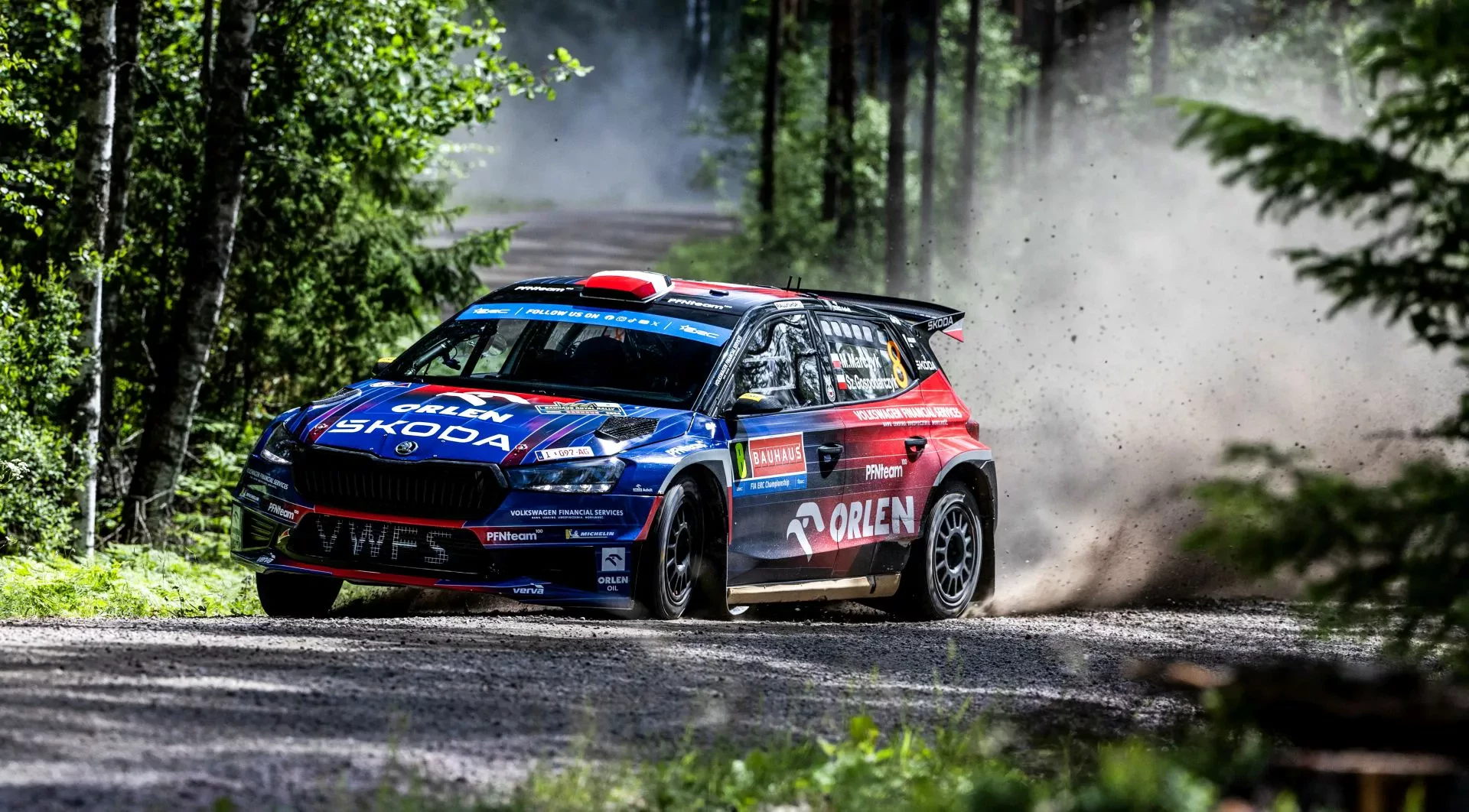 rajd skandynawii erc mikołaj miko marczyk orlen team