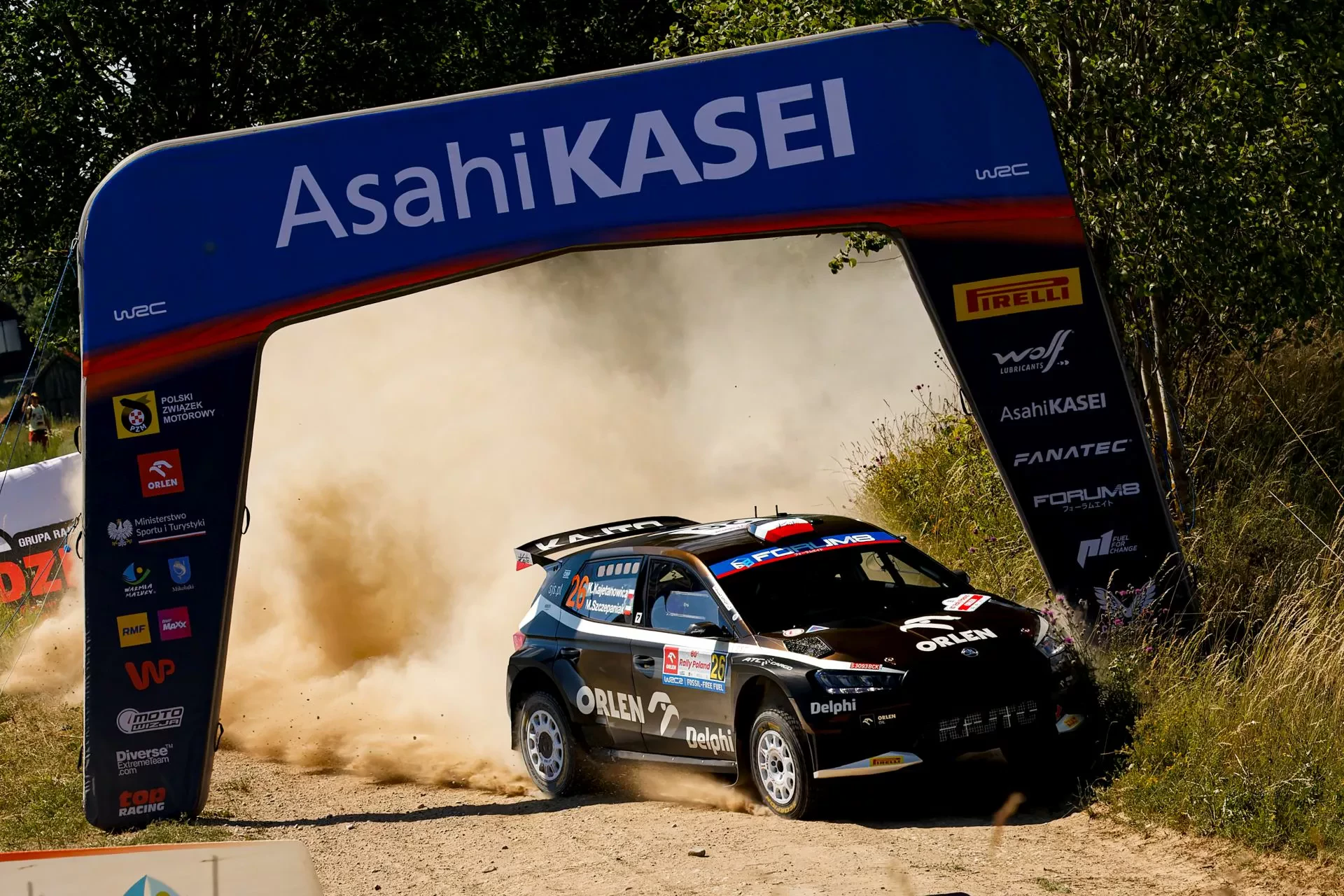 ORLEN 80. Rajd Polski ORLEN Team Kajetan Kajetanowicz Miko Marczyk WRC