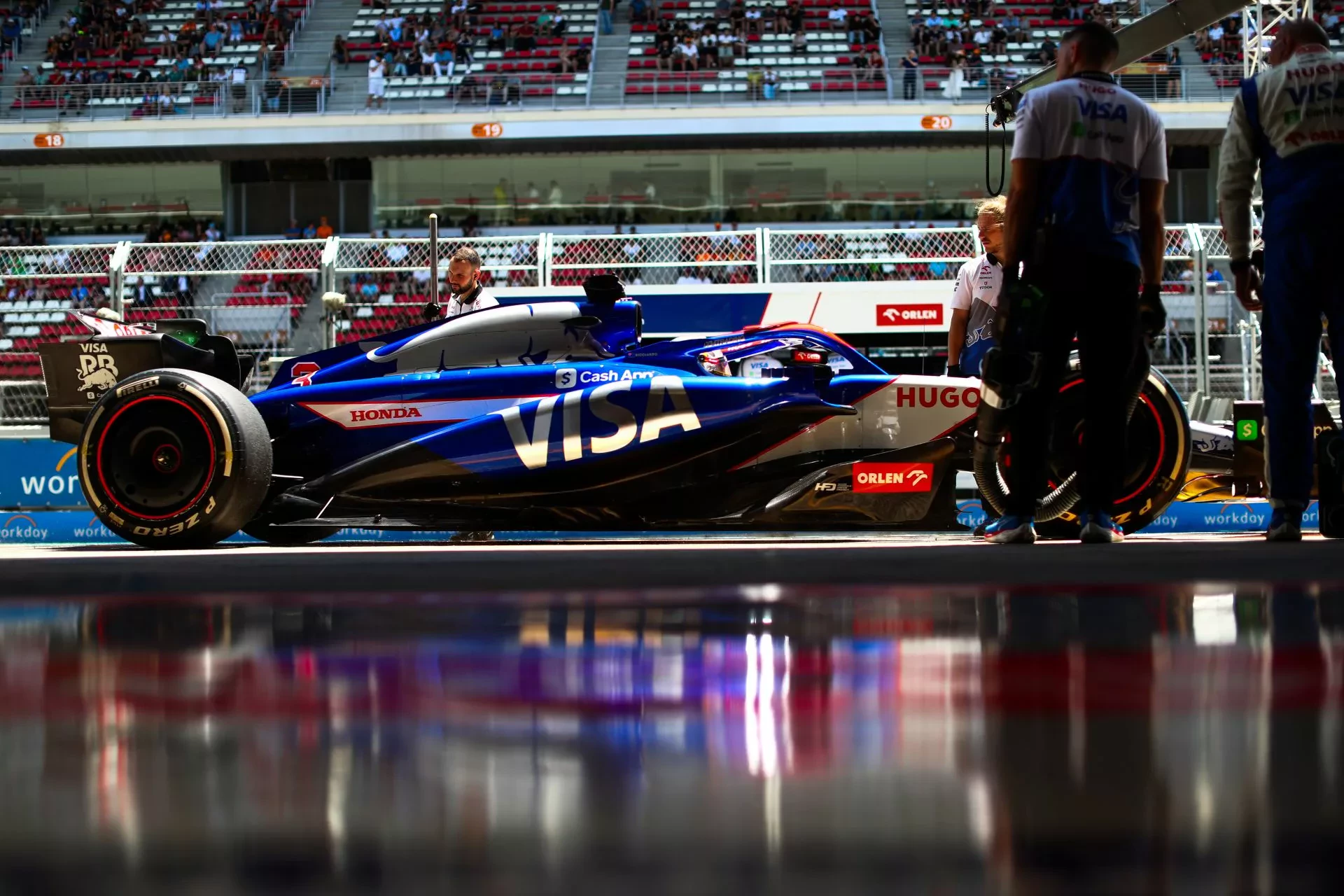 Formuła 1 F1 Grand Prix Hiszpanii Visa Cash App RB ORLEN Team