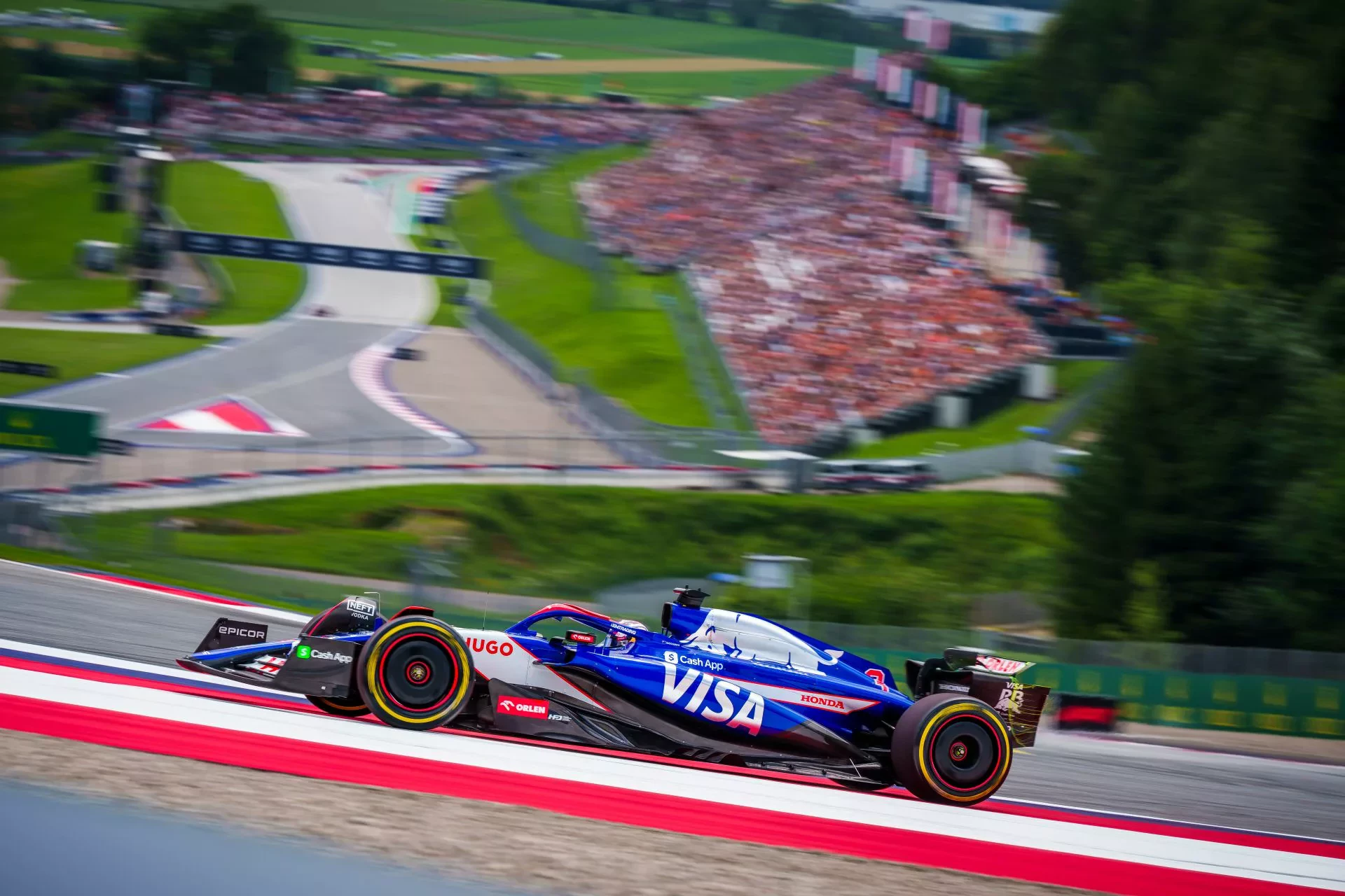 Formuła 1 F1 Grand Prix Austrii Visa Cash App RB ORLEN Team
