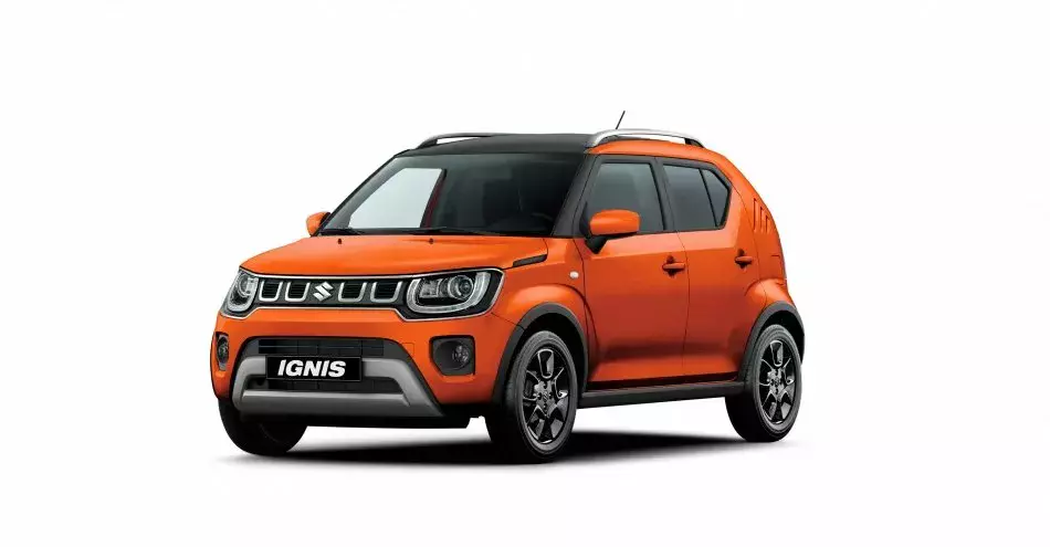 Suzuki Ignis 2020 / pomarańczowo-czarny