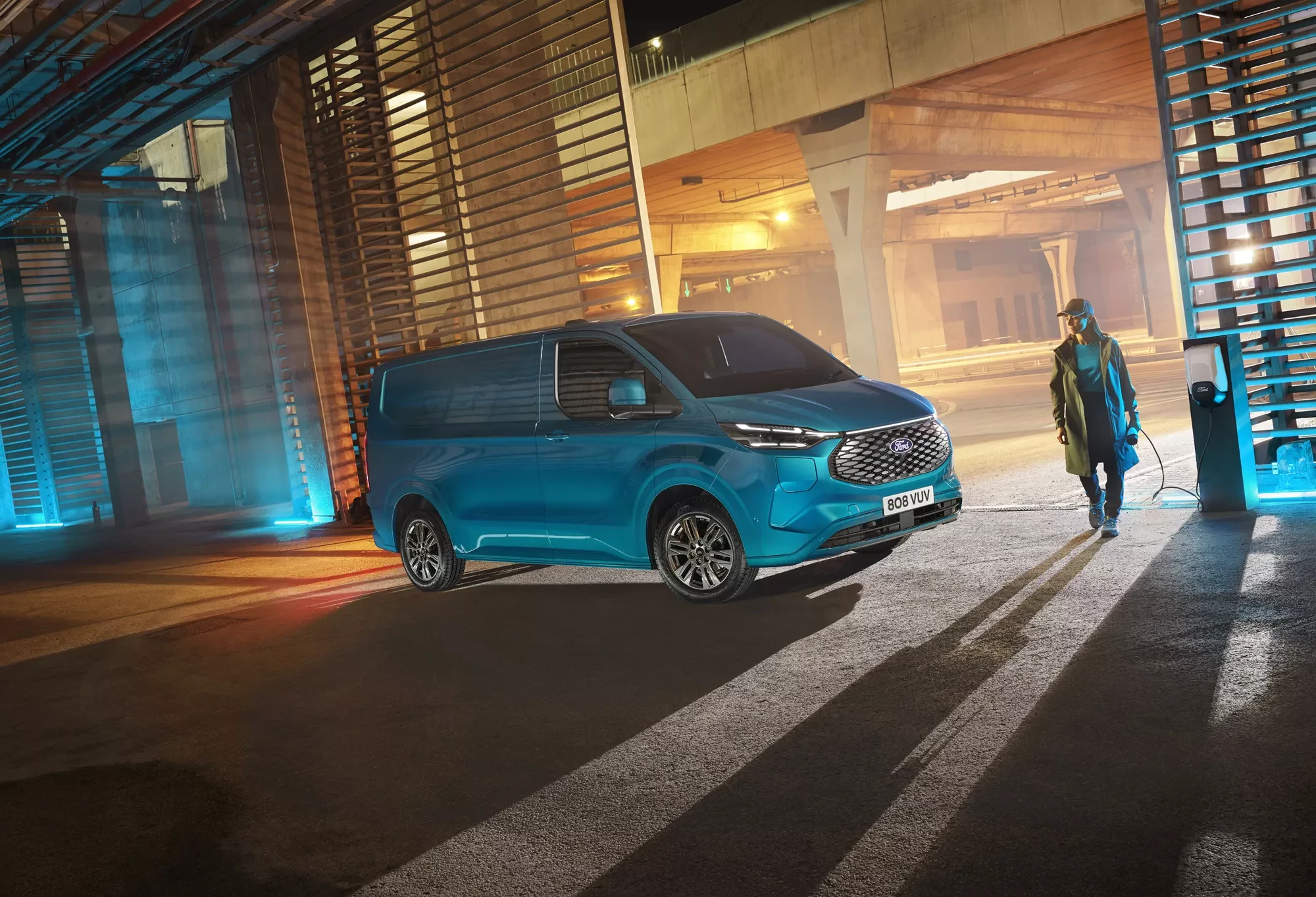 Elektryczny Ford Transit Custom