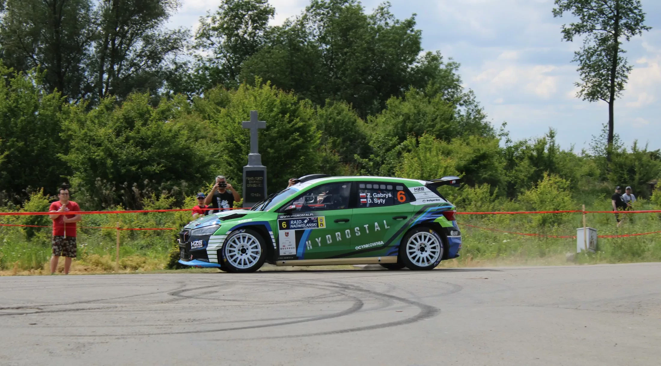 Skoda Fabia ERC Rajd Rzymu