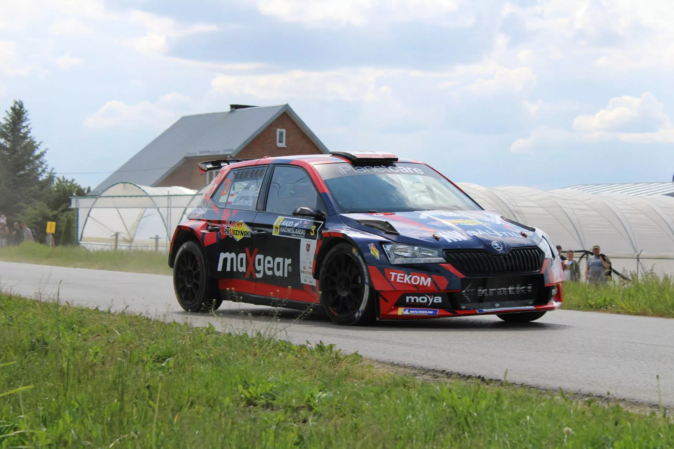 Skoda Fabia ERC Rajd Rzymu