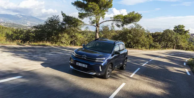 Citroen C5 Aircross SUV silnik spalanie cena benzyna diesel hybryda