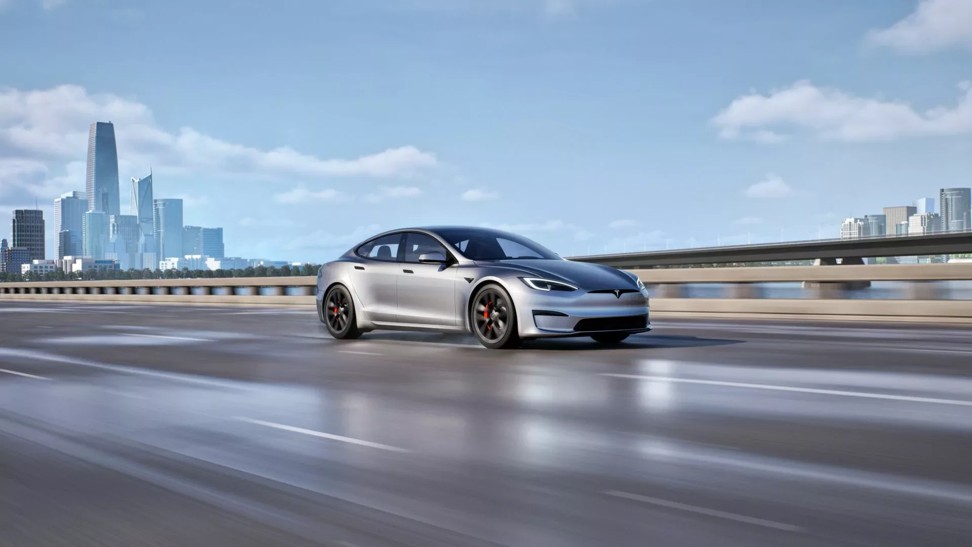 Tesla Model S zasięg moc przyspieszenie samochód elektryczny