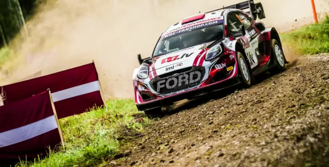 WRC Rajd Łotwy Martins Sesks