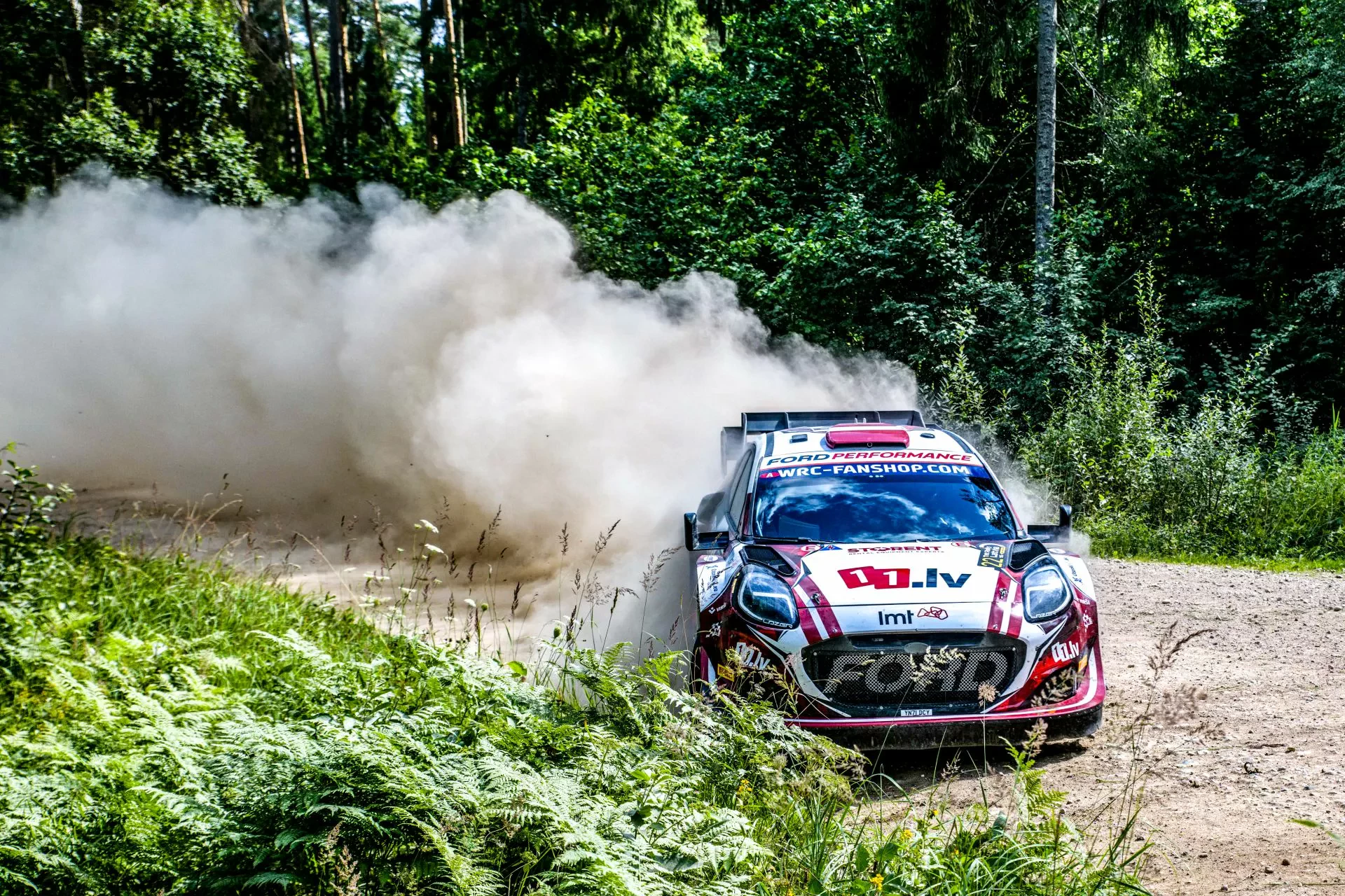 WRC Rajd Łotwy Martins Sesks M-Sport Ford