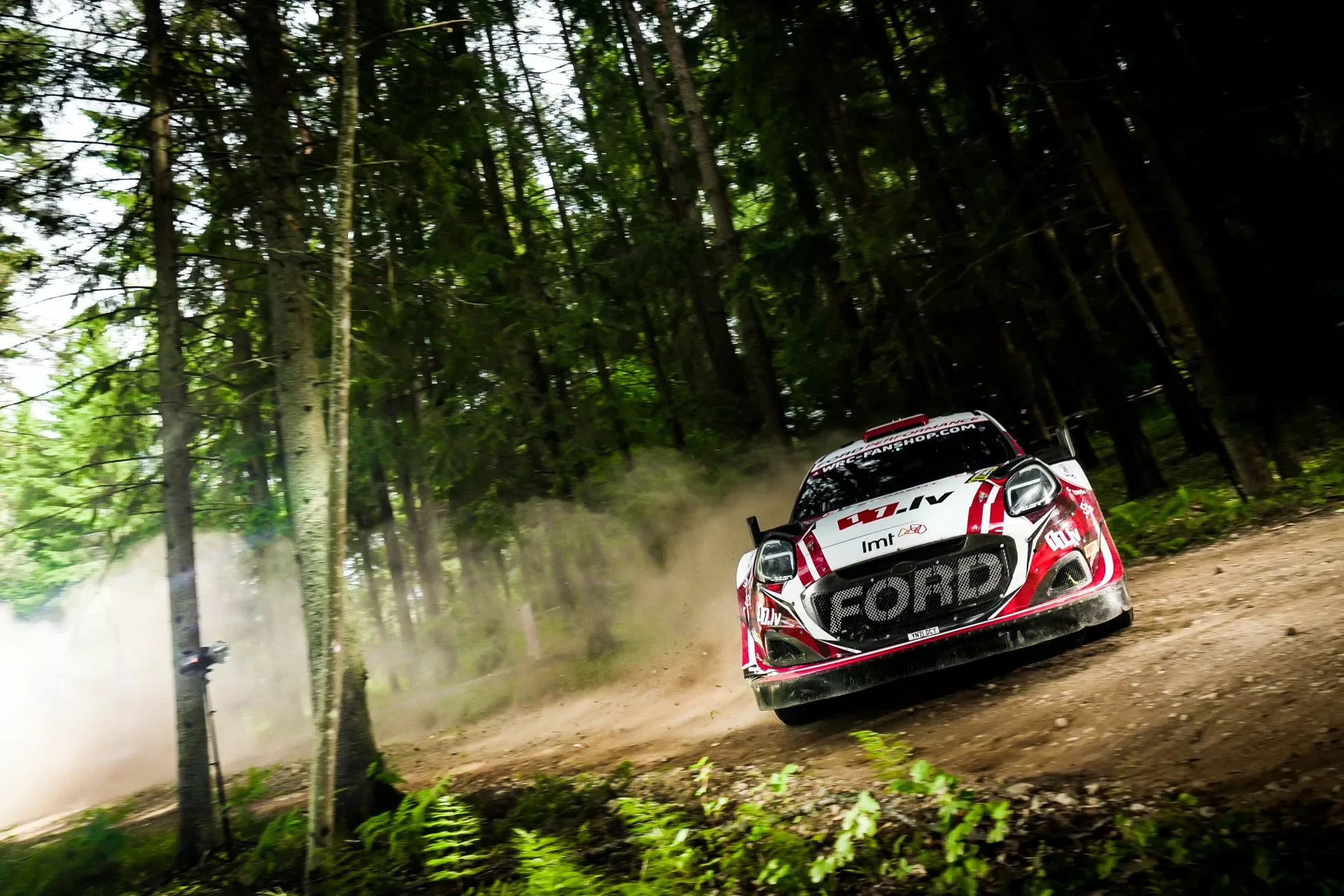 WRC Rajd Łotwy Martins Sesks M-Sport Ford