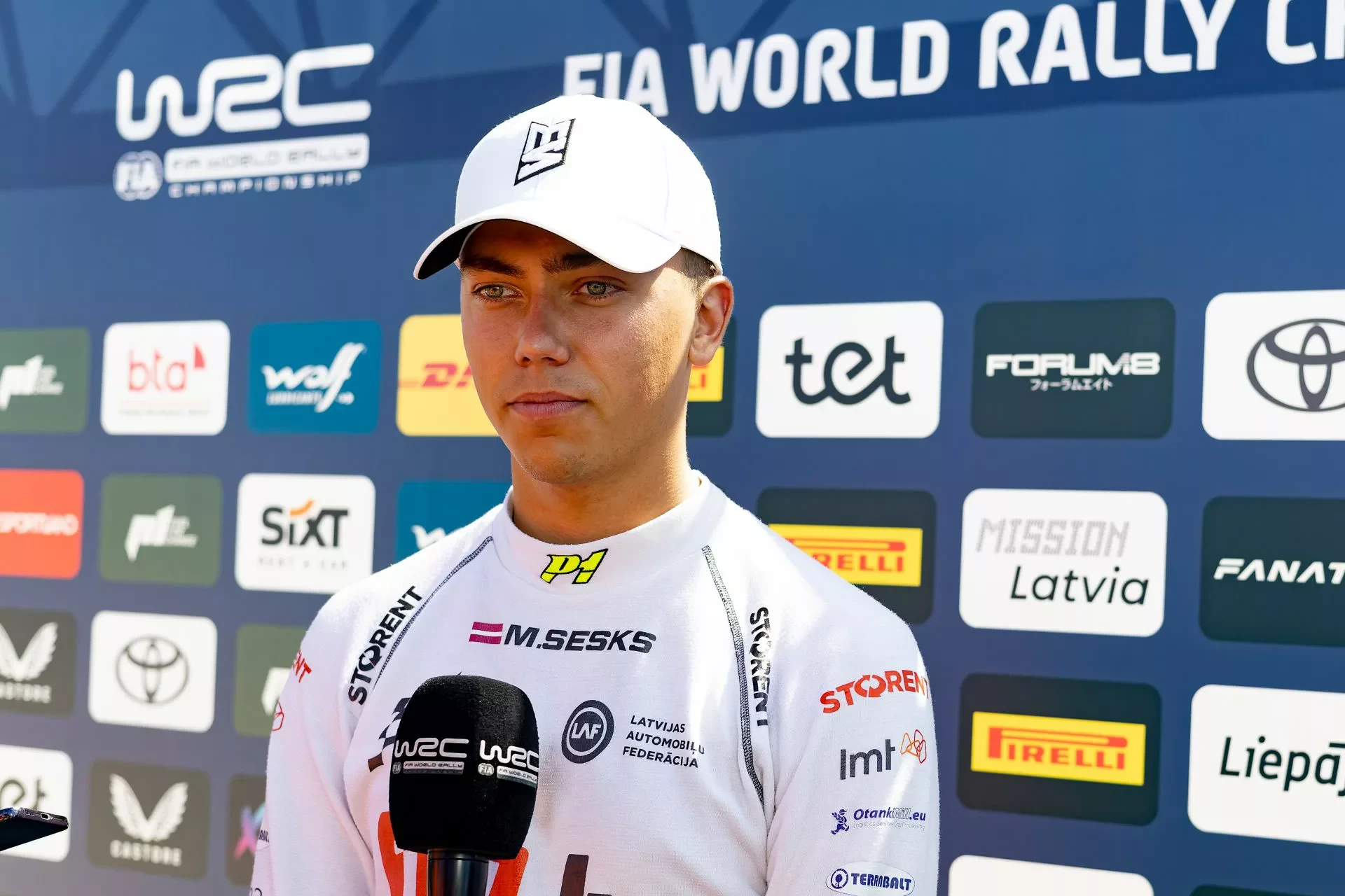 WRC Rajd Łotwy Martins Sesks M-Sport Ford