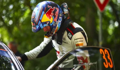 Elfyn Evans / Rajd Łotwy 2024 / WRC / na podium punktacji kierowców bez zwycięstwa