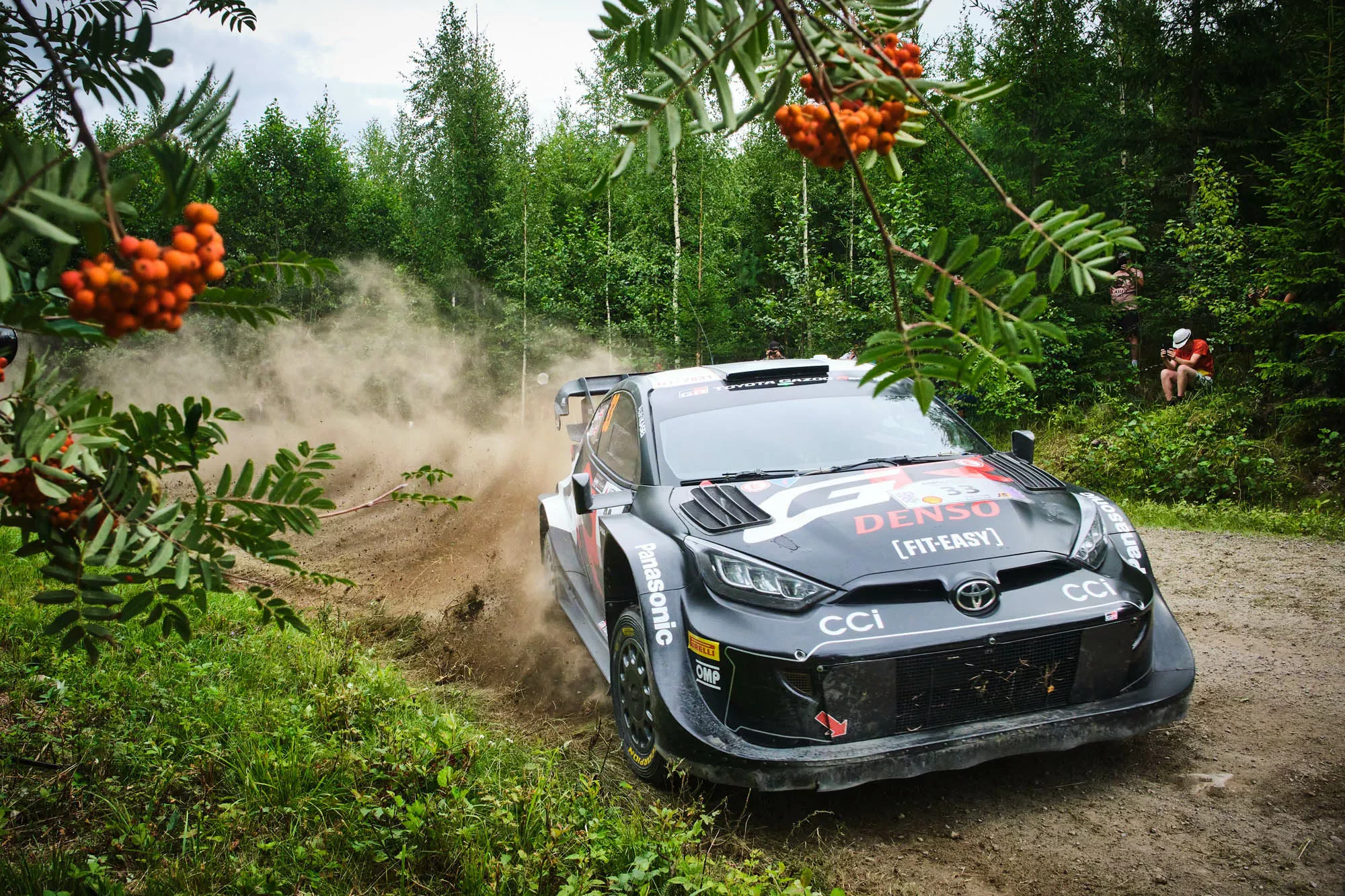Elfyn Evans / Scott Martin / Toyota GR Yaris Rally1 / HYAcenter Ralli 2024