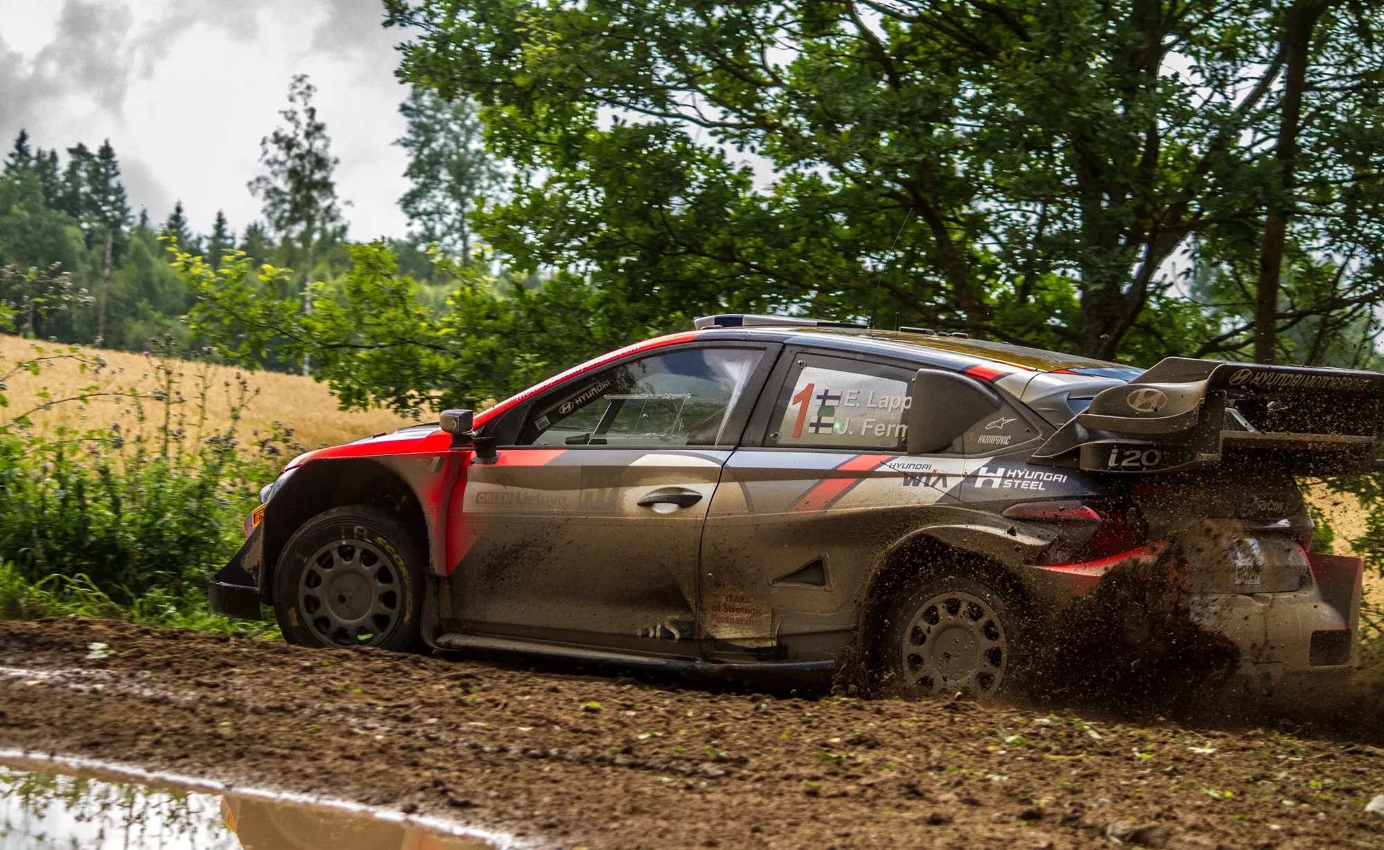 Esapekka Lappi / Hyundai i20 N Rally1 / ORLEN Rajd Litwy
