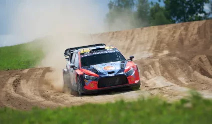 Esapekka Lappi / Hyundai i20 N Rally1 / Rajd Łotwy 2024 / WRC