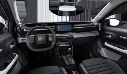 mini suv citroen c3 widok wnętrza