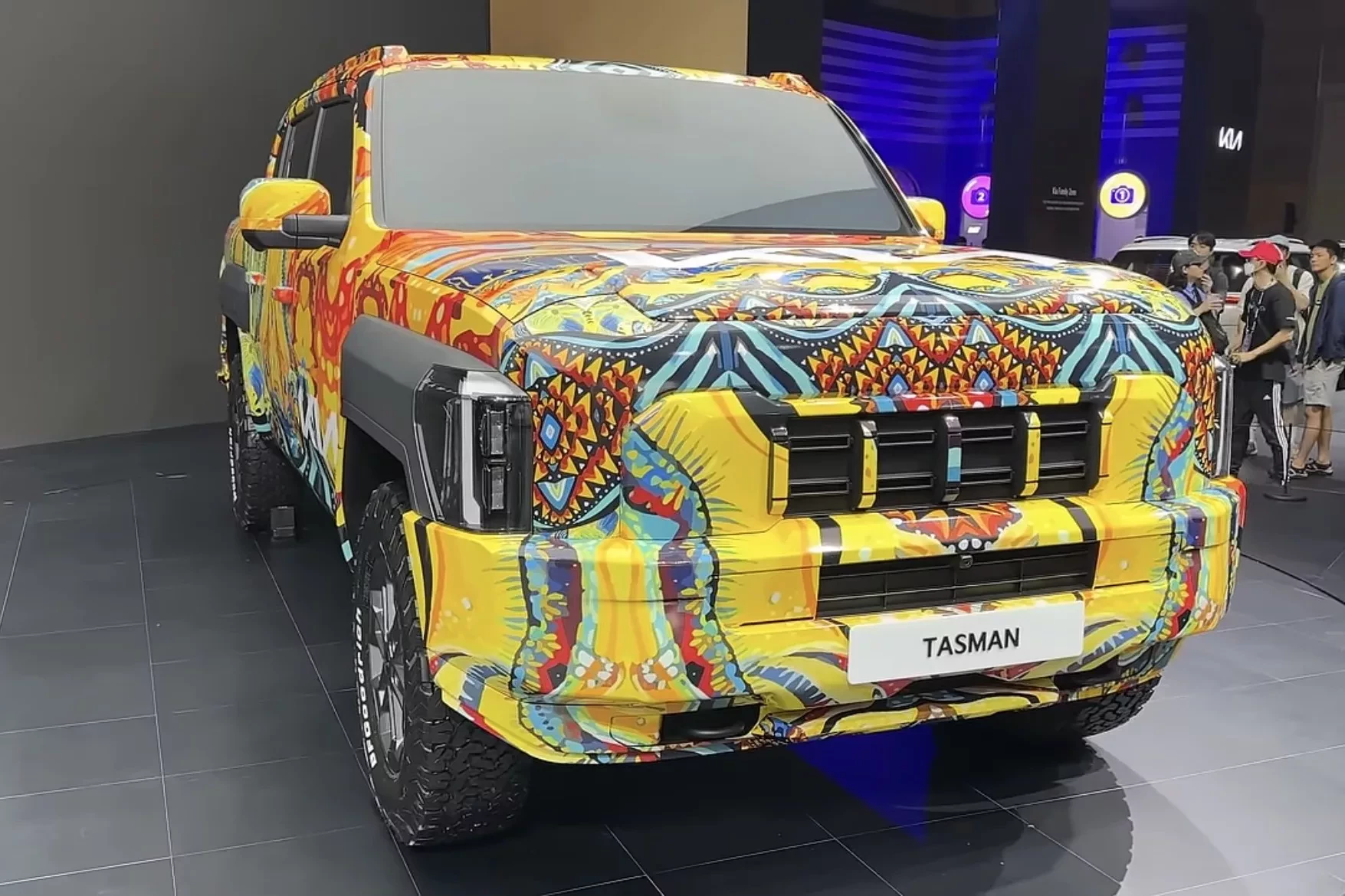 Kia Tasman pickup 2025