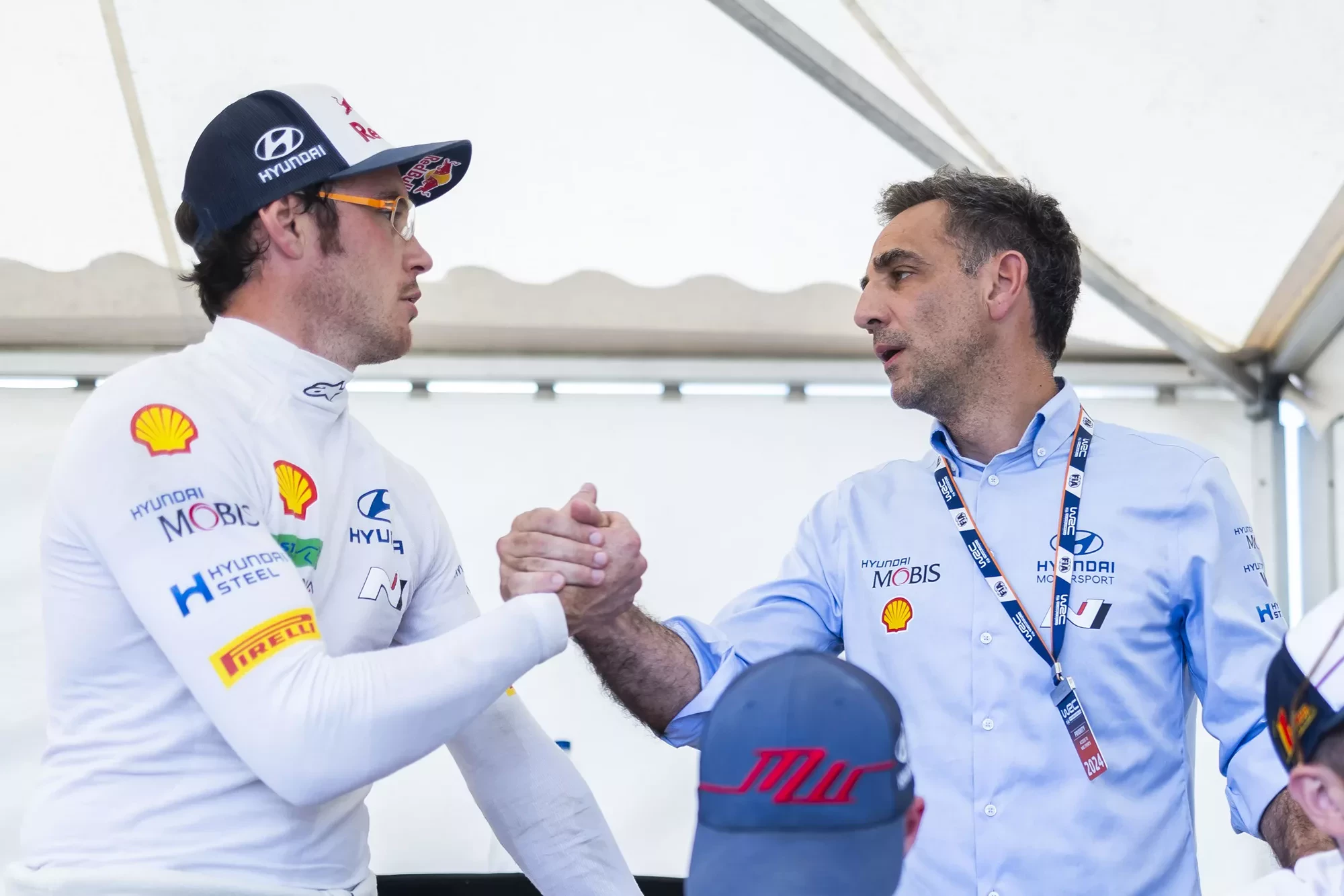 Thierry Neuville / Cyril Abiteboul / Rajd Łotwy 2024 / WRC