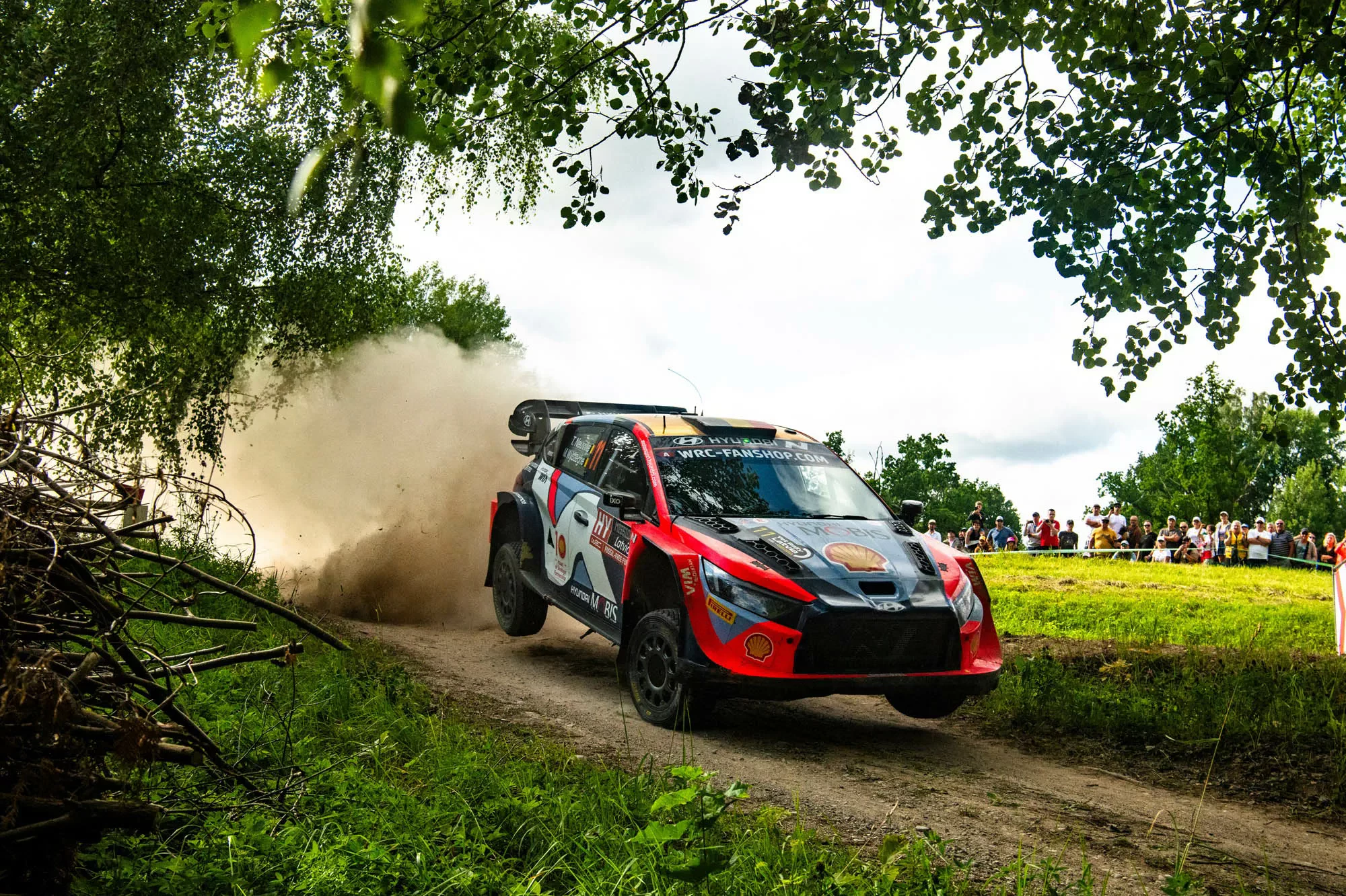 Thierry Neuville / Martijn Wydaeghe / Hyundai i20 N Rally1 / Rajd Łotwy 2024 / WRC