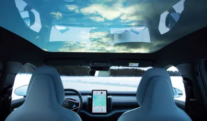 Volvo EX30 / elektryczny SUV / wnętrze