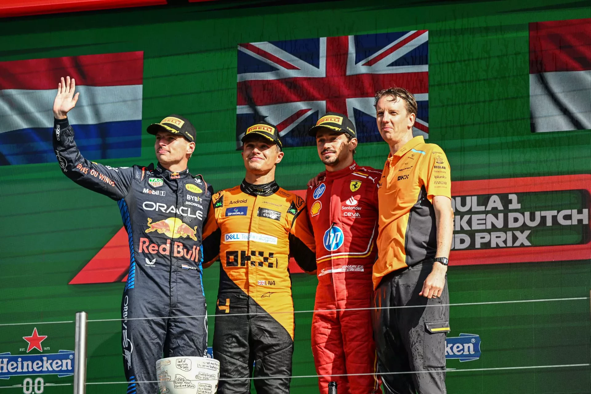 F1 Formuła 1 Grand Prix Holandii Verstappen Norris