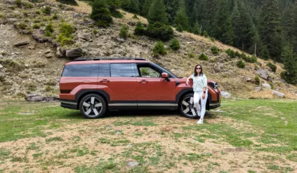 Hyundaiem Santa Fe w Rumunii testy