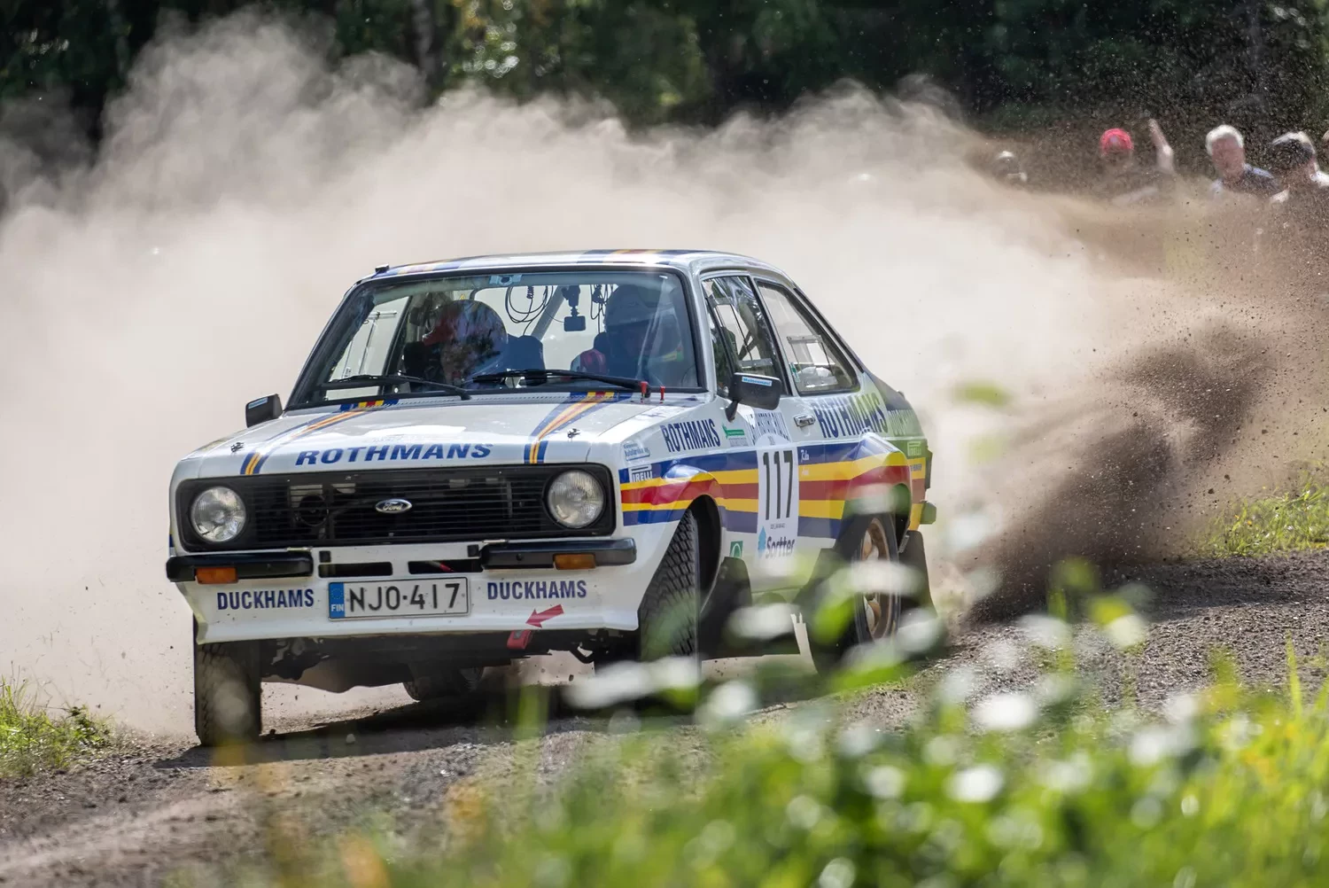 Jari Huttunen / Ford Escort RS 1800 MkII / Lahti Historic Rally 2024