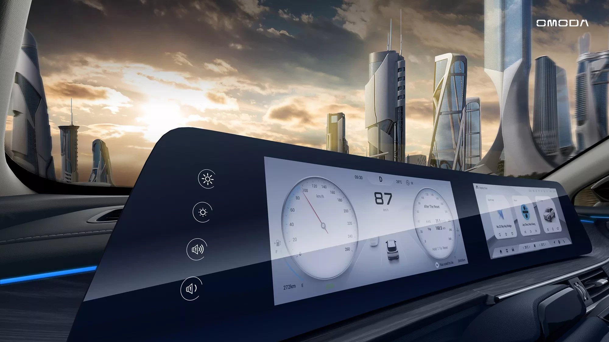 Omoda 5 / ekrany