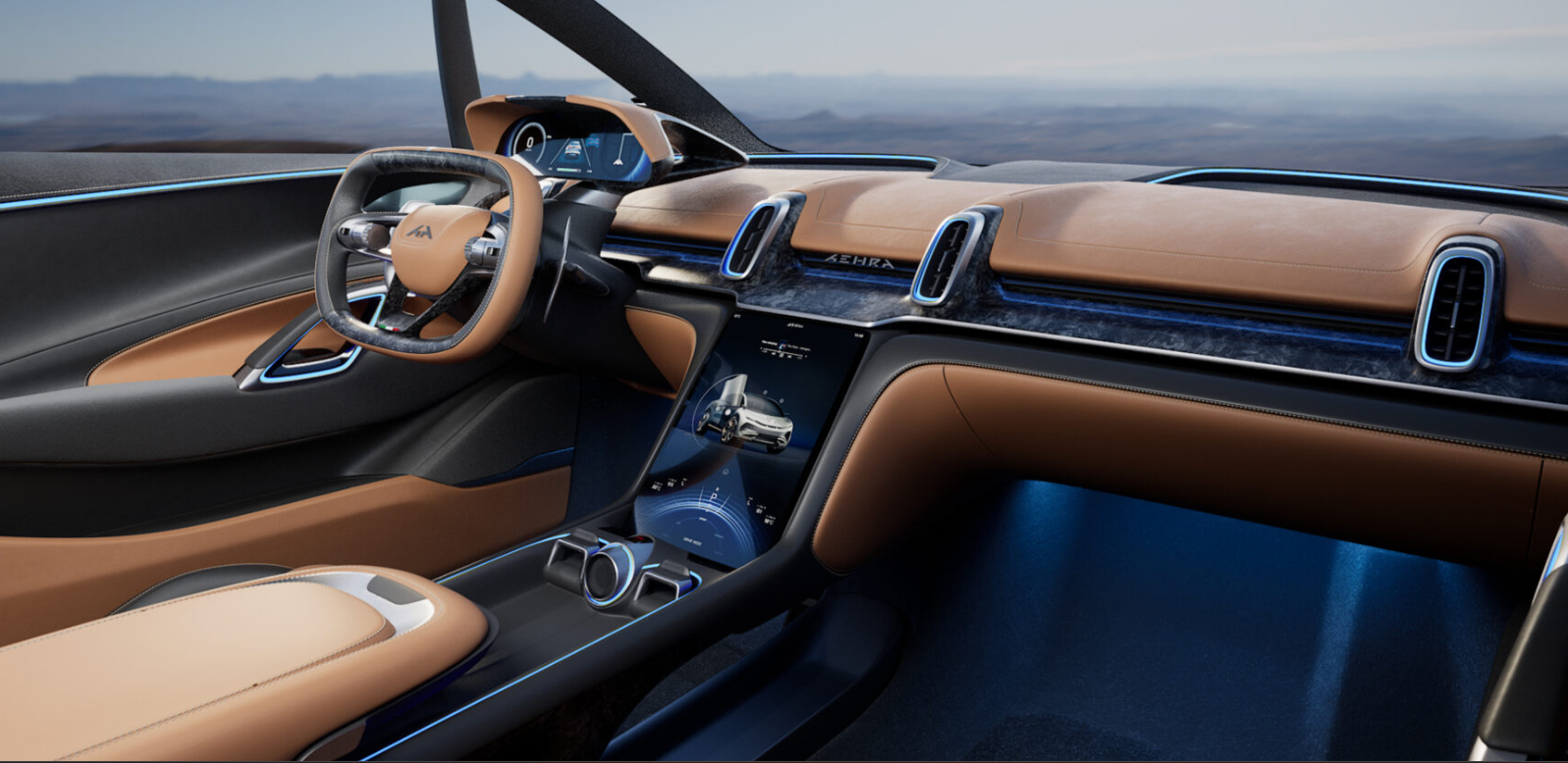 SUV Aehra Impeto wnętrze