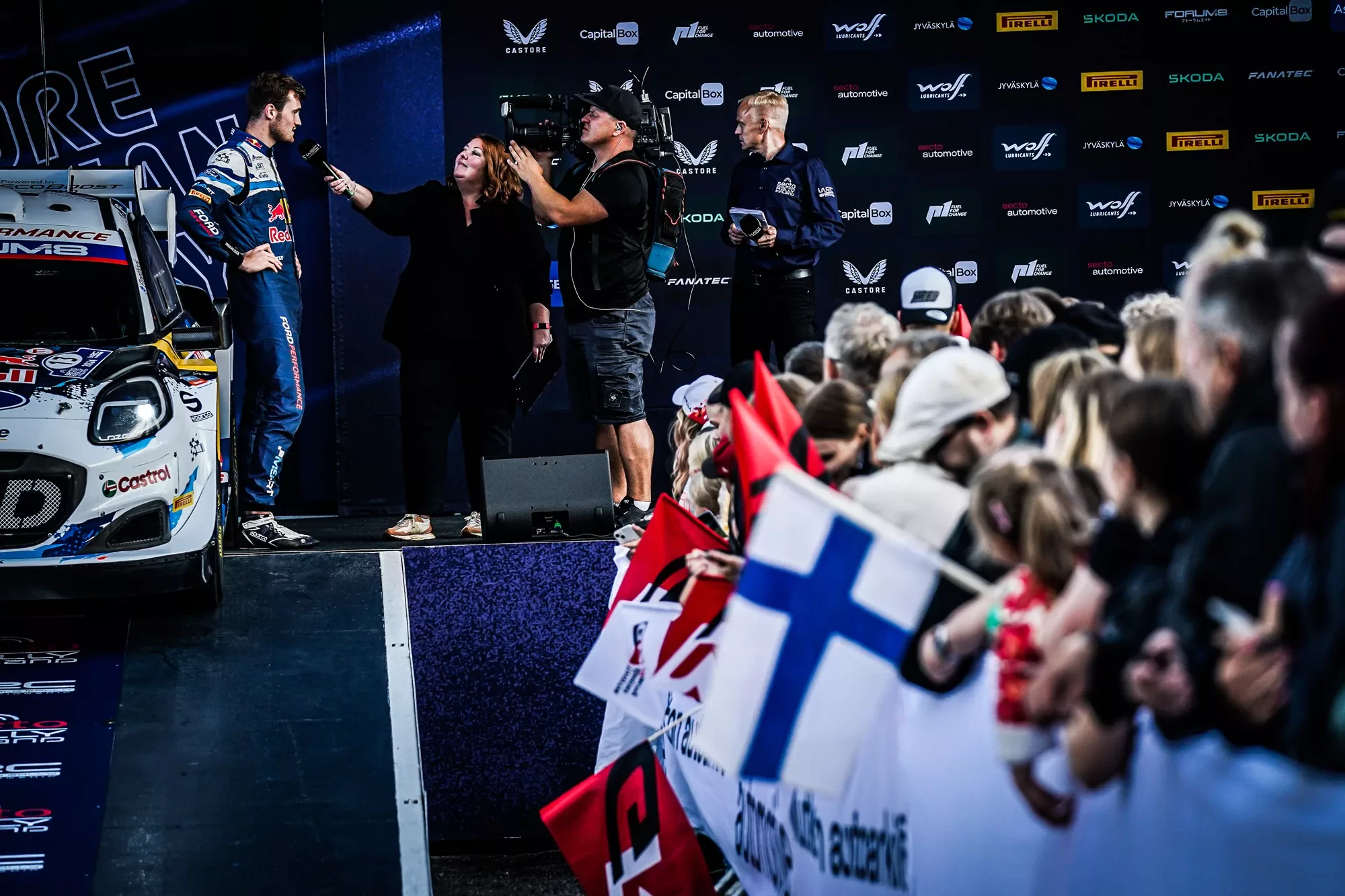 Gregoire Munster / Rajd Finlandii 2024 / WRC / promotor
