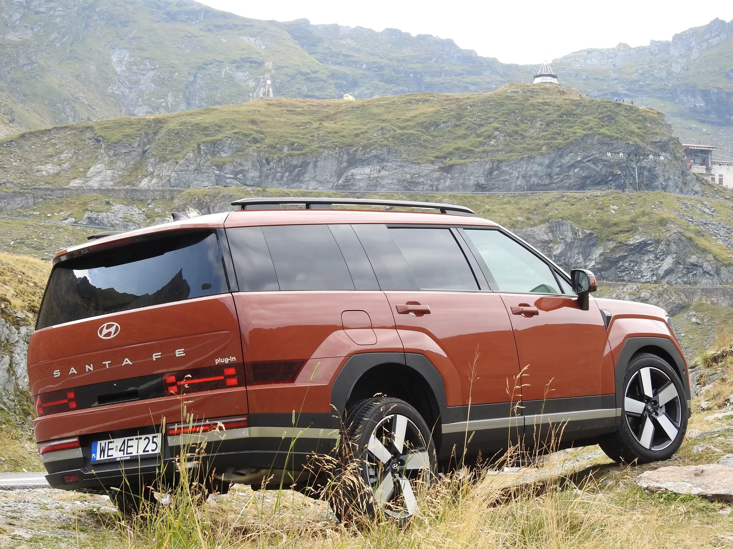 hyundai santa fe widok z tyłu