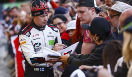 Kalle Rovanpera / WRC/ Rajd Finlandii 2024 / mistrz świata