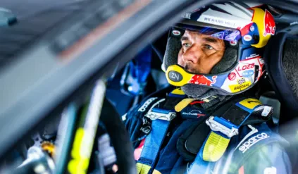 Sebastien Loeb w Alpine A110 Rallye GT+