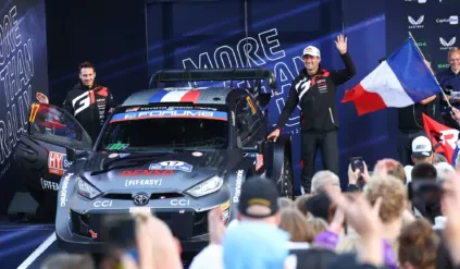 Sebastien Ogier / Vincent Landais / Toyota GR Yaris Rally1 / Rajd Finlandii 2024 / WRC